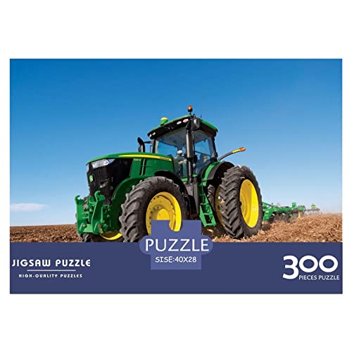 Tractors Puzzle 1000 Teile Erwachsene Puzzle DIY Jigsaw Puzzle Holzpuzzle Für Die Ganze Familie Intellektuelles Herausforderungsspiel 300pcs (40x28cm) von INTCHE