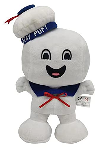 IOONCHI Stay Puft Marshmallow Man Plüschpuppe, 20 cm, Jäger-Plüschtierfiguren, Kissen (weiß) von IOONCHI