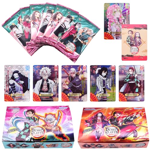 IOSCDH 180 Stück Anime Karten Anime Karten Anime Cards Packs Anime Collection Card Anime Cards Games Trading Card Pack für Kinder und Erwachsene von IOSCDH