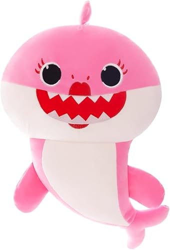 IOSCDH 30CM Plush Dolls Toy,Weich Plüsch Spielzeug,Kinder Cartoon Plüschtier,Plüschtier Shark,Cartoon Plüschpuppen,Shark Plüschspielzeug,Shark Doll,Puppe Geschenk Für Kinder Ab 3 Jahren -C von IOSCDH