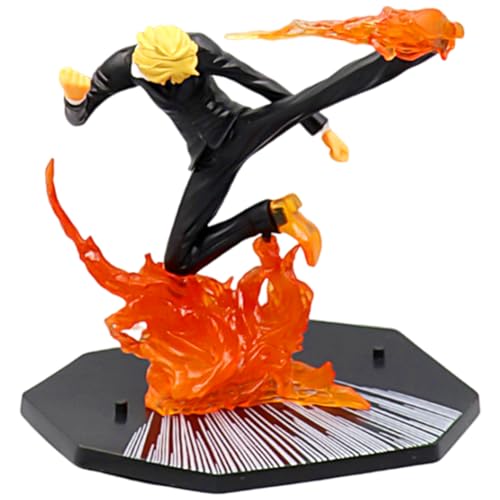 IOSCDH Figura de Anime One Pie-ce, Anime One Pie-ce Actionfigur Sanji Figur,Sanji Animations-Figur,Beliebte Model Actionfigur Statue PVC Doll Collectibles Sammlerstück, Spielzeug, Ornament von IOSCDH