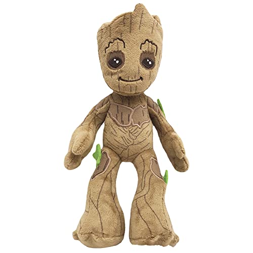 Kuschel Groo-t Puppe, 22 cm Groo-t Plüschtiere, Süßes Stofftier Spielzeug Kleiner Baummensch Puppe Geschenk, Plüschtier für Mädchen, Jungen & Babys, Flauschiges Stofftier zum Spielen, Sammeln & Kusche von IOSCDH