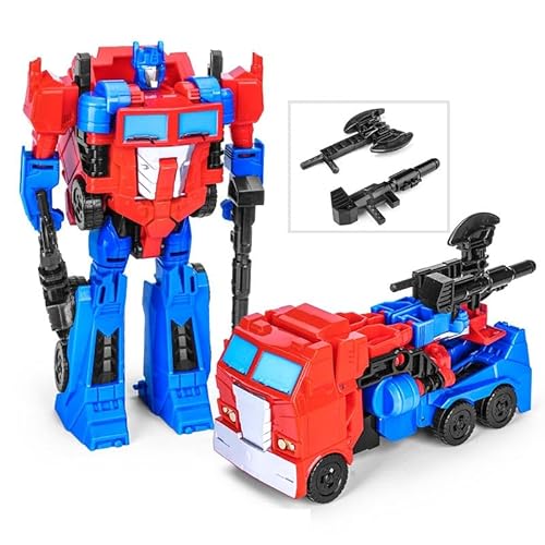 Trans-formers Spielzeug, Deformierter Auto Roboter, Trans-formers Action Figure Spielzeug, Roboter Spielzeug 2 in 1- Roboter Auto, Wandelbares Actionfigur-Spielzeug für Kinder Geschenke von IOSCDH