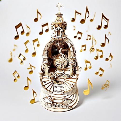 3D-Holzpuzzles für Erwachsene und Jugendliche Holzmodellbausatz DIY-Spieluhr Bastelsets Mechanik-Bauspielzeug zum Zusammenbauen Cooles Geburtstagsgeschenk für Kinder ab 14 Jahren 3D-Holzpuzzles für Erwachsene und Jugendliche Holzmodellbausatz DIY-Spieluhr Bastelsets Mechanik-Bauspielzeug zum Zusammenbauen Cooles Geburtstagsgeschenk für Kinder ab 14 Jahren von IQIETOY