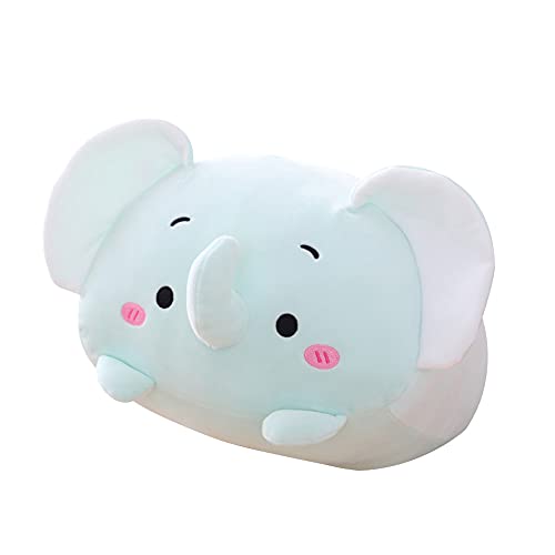 Elefant Plüschtier Kissen, Flauschiges Niedliche Stofftier Kuscheltier Tier Puppe Plüsch Kissen Stofftierpuppe Cartoon Plüsch Spielzeug für Kinder Jungen Mädchen Valentine Geburtstag Geschenke,20CM Elefant Plüschtier Kissen, Flauschiges Niedliche Stofftier Kuscheltier Tier Puppe Plüsch Kissen Stofftierpuppe Cartoon Plüsch Spielzeug für Kinder Jungen Mädchen Valentine Geburtstag Geschenke,20CM von ISAKEN