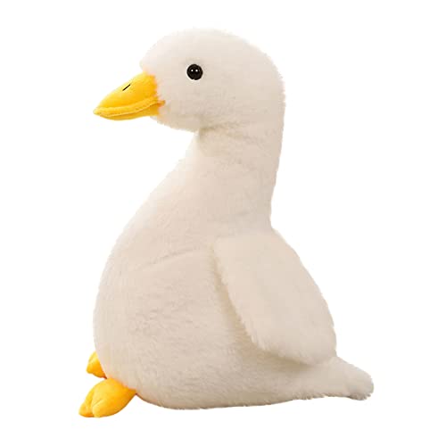 ISAKEN 40CM Kuscheltie Ente Plüschtier Niedliche Cartoon Ente Plüsch Spielzeug Kissen Gefüllt Plüsch Plüschtier Umarmungskissen Plüschkissen Spielzeug Geschenk für Kinder Mädchen Jungen von ISAKEN