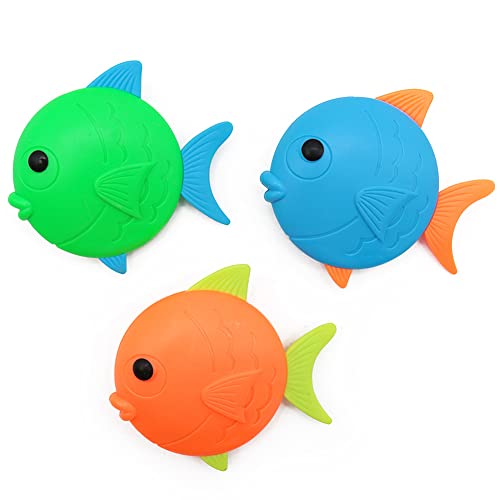 ISAKEN Baby Badespielzeug, 3 Stück Mini Fisch Spielzeug Simulation Fische Badewanne Kinder Badespielzeug Geschenk Tiere Schwimmender Tauchpartner Badewannenspielzeug für Baby Kinder ISAKEN Baby Badespielzeug, 3 Stück Mini Fisch Spielzeug Simulation Fische Badewanne Kinder Badespielzeug Geschenk Tiere Schwimmender Tauchpartner Badewannenspielzeug für Baby Kinder von ISAKEN