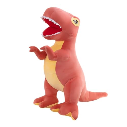 ISAKEN Dinosaurier Plüschtier, 28CM Niedliches Dino Kuscheltier Flauschiges Dino Puppe Tier Spielzeug Überwurfkissen Gefülltes Plüschpuppe Geburtstag Weihnachten Geschenk für Babys Kinder Erwachsene von ISAKEN