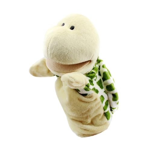 ISAKEN Handpuppen für Kinder Jungen Mädchen, Niedliche Weiche Plüsch Wildlife Farmpuppe Plüschtier Tierpuppen mit beweglichem Mund Handspielpuppe Tierhandpuppen Rollenspiel Geburtstagsgeschenke von ISAKEN