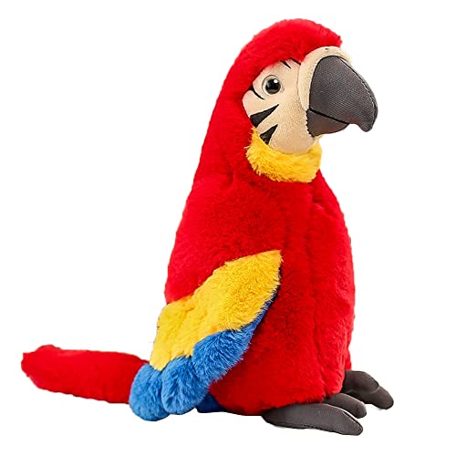 ISAKEN Kuscheltier Papagei Spielzeug Süßes Papagei Plüschtier Tier Handpuppen Stofftier Weiche Umarmung Plüschkissen Kuschelig Geschenk für Kinder Jungen Mädchen ISAKEN Kuscheltier Papagei Spielzeug Süßes Papagei Plüschtier Tier Handpuppen Stofftier Weiche Umarmung Plüschkissen Kuschelig Geschenk für Kinder Jungen Mädchen von ISAKEN