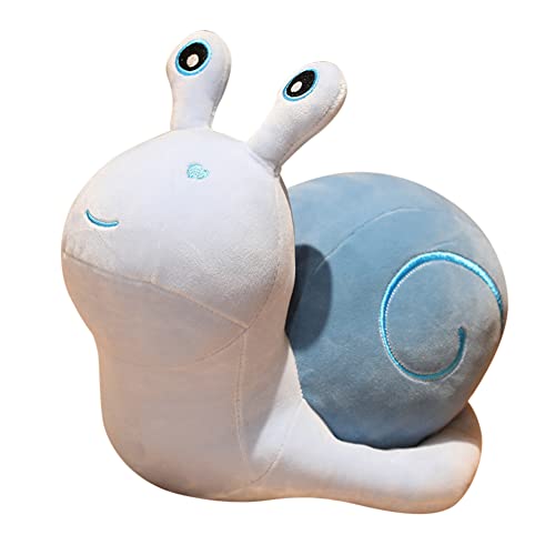 ISAKEN Kuscheltier Schnecke Plüschtier Kawaii Schnecke Puppenspielzeug Plüsch Schnecken Stofftier Kinder Junge Mädchen Geburtstagsgeschenk Home Dekorationen Tier Cartoon Spielzeuge, 45CM von ISAKEN