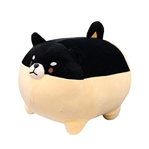 ISAKEN Niedliches Corgi Plüschtier Hund Plüsch Kissen, Gefülltes Weiche Kissen Tier Puppe Stofftier Plüsch Shiba Inu Hundepuppen Kuscheltier Geschenk für Kinder, Jungen, Mädchen, Schwarz 40cm ISAKEN Niedliches Corgi Plüschtier Hund Plüsch Kissen, Gefülltes Weiche Kissen Tier Puppe Stofftier Plüsch Shiba Inu Hundepuppen Kuscheltier Geschenk für Kinder, Jungen, Mädchen, Schwarz 40cm von ISAKEN