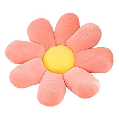 ISAKEN Niedliches Sonne Blume Plüschtier, Sonne Blume Plüsch Throw Pillow Weich Bequem Sonne Blume Kissen Plüsch Spielzeug für Kinder Mädchen Geburtstag Valentinstag von ISAKEN