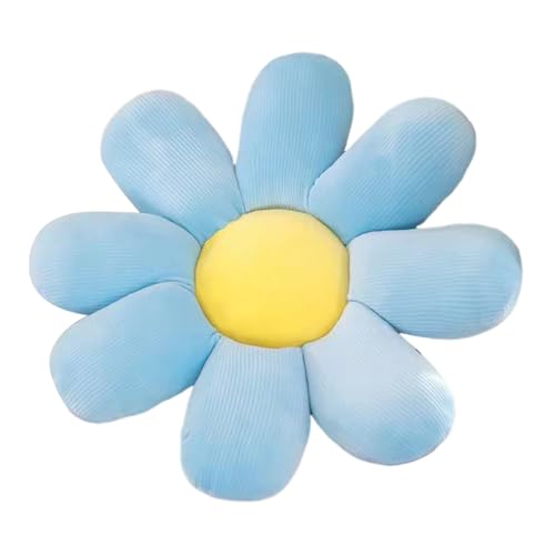 ISAKEN Niedliches Sonne Blume Plüschtier, Sonne Blume Plüsch Throw Pillow Weich Bequem Sonne Blume Kissen Plüsch Spielzeug für Kinder Mädchen Geburtstag Valentinstag von ISAKEN