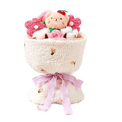 ISAKEN Plüsch Puppen Strauß Kawaii Plüsch Blumenstrauß Cartoon Bär Stofftier Kaninchen Plüschpuppe Plüschblume Kreative Nette Anime Blume Abschluss Freundin Freund ISAKEN Plüsch Puppen Strauß Kawaii Plüsch Blumenstrauß Cartoon Bär Stofftier Kaninchen Plüschpuppe Plüschblume Kreative Nette Anime Blume Abschluss Freundin Freund von ISAKEN