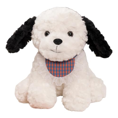 ISAKEN Welpe Plüsch Puppe, Weiche Kuscheltiere Flauschige Hund Puppen Stofftiere Plüsch Spielzeug Welpe Plüschtier Kuscheltier Stuffed Toy für Familie und Freunde von ISAKEN