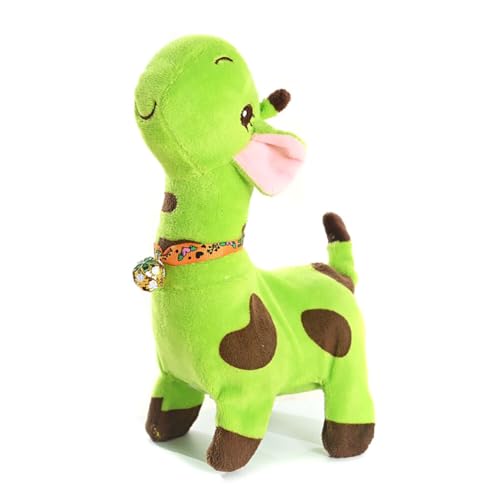 ISKAEN Elektronisches Haustier Giraffe, Plüschtier Spielzeug Giraffe der Läuft und Bellt, Realistische interaktive Begleiter Haustier Giraffe Spielzeug Geschenk für 3-6 Jahre Jungen & Mädchen von ISAKEN