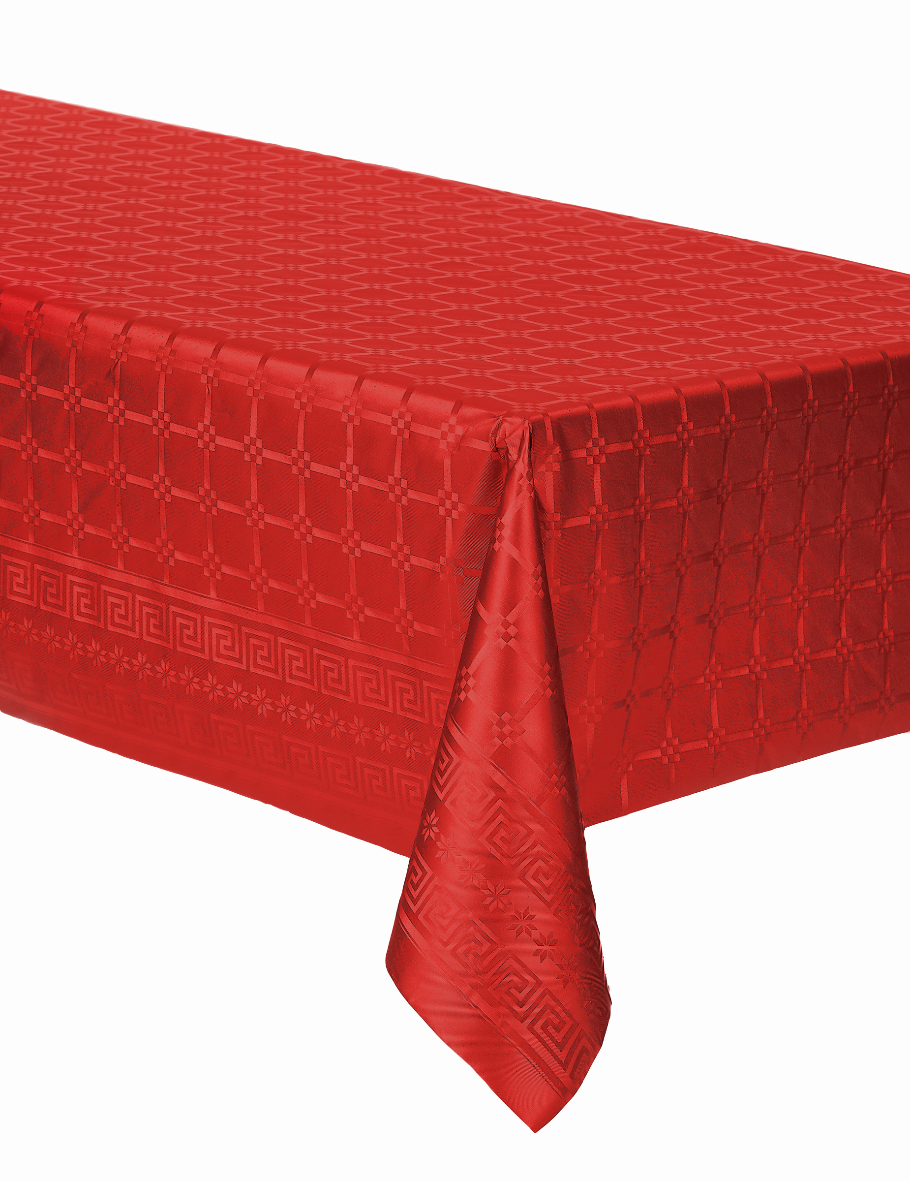 Papierrollentischdecke rot Damast 6m Papierrollentischdecke rot Damast 6m von ISAP FRANCE