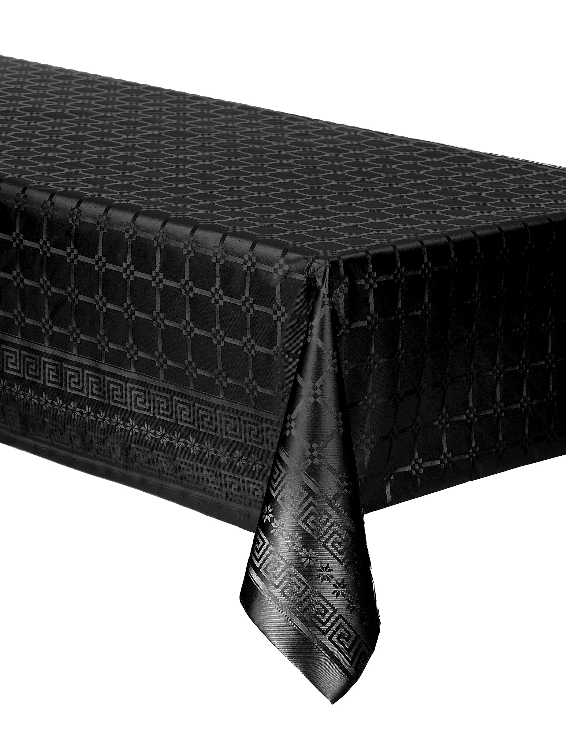 Schwarzes Papierrollentischdecke 6m Damastmuster Schwarzes Papierrollentischdecke 6m Damastmuster von ISAP FRANCE