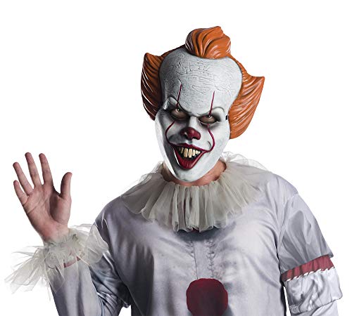 Rubies IT Pennywise Maske für Erwachsene, Einheitsgröße, offizielles Halloween, Karneval und Partys von Rubie's