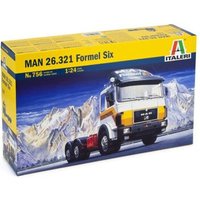 ITALERI 510000756 1:24 MAN 26.321 Formel 6 6X4 von ITALERI