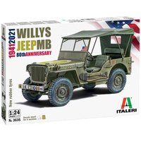 ITALERI 510003635 1:24 Jeep Willys MB 80th Anniversary von ITALERI