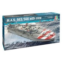 ITALERI 510005626 1:35 M.A.S. 568 4a Torpedoboot mit Crew von ITALERI