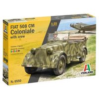 ITALERI 510006550 1:35 Fiat 508 CM Coloniale mit Figur von ITALERI