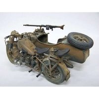 ITALERI 510007403 1:9 Deut.Militärmotorrad mit von ITALERI