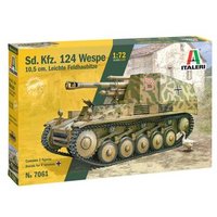 ITALERI 510107061 1:72 Sd.Kfz.124 Wespe 10.5cm von ITALERI