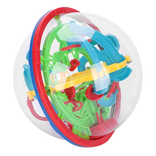 Labyrinth Ball 3D Kugellabyrinth Kinder Kinderspielzeug Spielzeug Jungen Mädchen Geschicklichkeitsspiel 100 Etappen Puzzle Ball Lernspielzeug Kugelspiel Kinderspiel für Geburtstag Weihnachten von ITODA