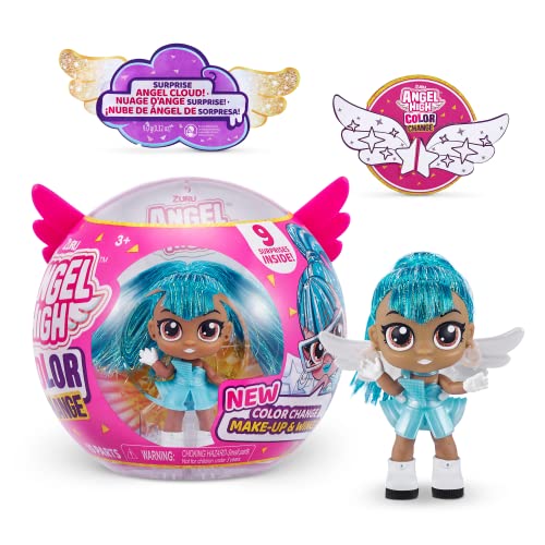 ITTY BITTY PRETTYS ZURU 9716D Angel High Glow Goals Series 2, Mini8 Capsule Dress Up Fashion Doll with 10 Surprise Accessories von ITTY BITTY PRETTYS