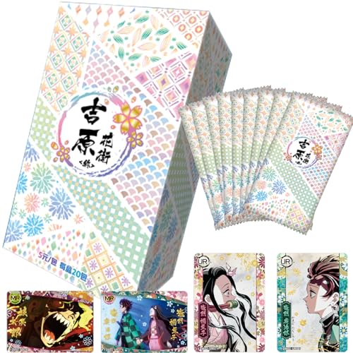 Demon Slay-er Card Booster Box - Anime CCG Collectible Poker/Trading Card Stage 30 Packs of 5 Cards/Pack (hj-1) von IUIUNIGA