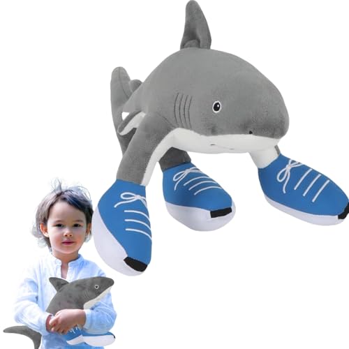 IUKUNNE Tung Tung Tung Sahur Plüschtier, Lustiges Italian Brainrot PlüSchtier, Hai Kuscheltier Mit Sneakers, Lustiges Italian Brainrot Figuren PlüSchtier Hai mit Sneakers IUKUNNE Tung Tung Tung Sahur Plüschtier, Lustiges Italian Brainrot PlüSchtier, Hai Kuscheltier Mit Sneakers, Lustiges Italian Brainrot Figuren PlüSchtier Hai mit Sneakers von IUKUNNE