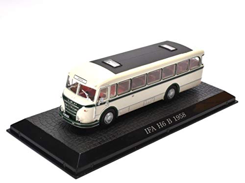 IXO/ALTAYA/ATLAS IFA H6 B Bus Fertigmodell aus Die-Cast Metall in Vitrine 1:72 von IXO/ALTAYA/ATLAS