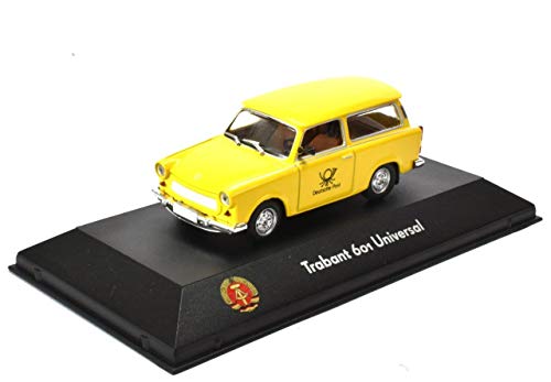 IXO/ALTAYA/ATLAS Trabant 601 Universal Gelb Post Fertigmodell Maßstab 1:43 von IXO/ALTAYA/ATLAS