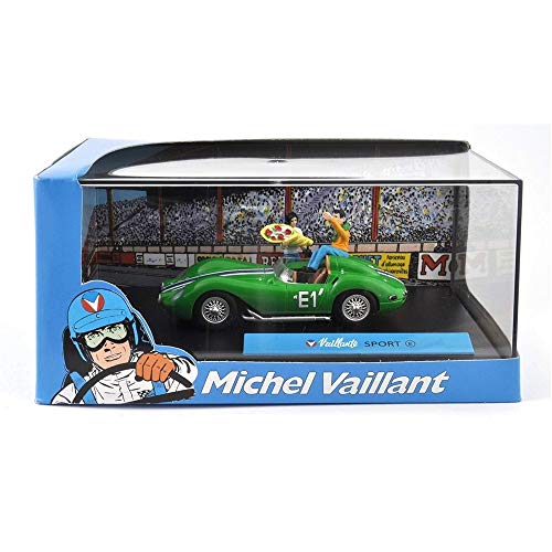 DieCast Metall Miniaturmodelle Modellauto 1:43 Michel Vaillant Comic Collection Sport E Altaya inklusive Figuren und Kunststoff Vitrine von IXO Models