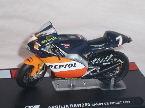 IXO Aprilia RSw250 RSw 250 Randy De Puniet 2005 Motogp 1/24 Altaya by Modellmotorrad Modell Motorrad Sonderangebot IXO Aprilia RSw250 RSw 250 Randy De Puniet 2005 Motogp 1/24 Altaya by Modellmotorrad Modell Motorrad Sonderangebot von IXO