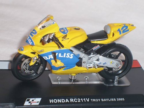 IXO Hon-da Rc211v Rc 211v Troy Bayliss 2005 Motogp 1/24 Altaya by Modellmotorrad Modell Motorrad Sonderangebot von IXO