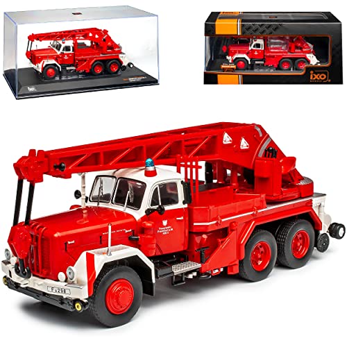 IXO Magirus Deutz Uranus KW 16 Feuerwehr Frankfurt 1/43 Modell Auto mit individiuellem Wunschkennzeichen von IXO