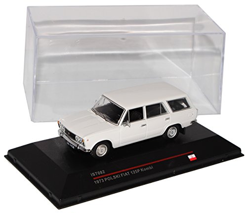 IXO Polski FIAT 125p 125 P 1973 Kombi Weiss ist082 1/43 Modell Auto Modellauto von IXO