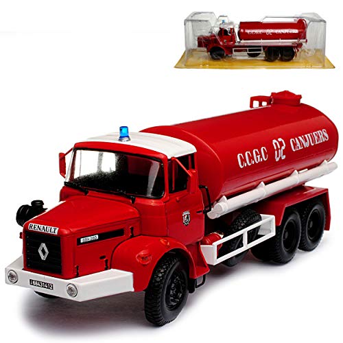 IXO Renautl Type GBH 280 6x6 CCGC Feuerwehr Rot 1/43 Atlas Modell Auto von IXO