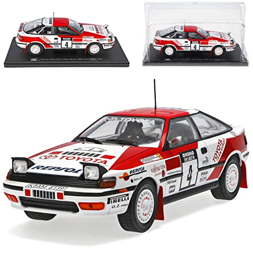 IXO T*o*y*o*t*a Celica GT-4 Sainz Moya 1000 Lakes Rally mit Sockel 1/24 Modell Auto Modellcarsonline Modell Auto von IXO