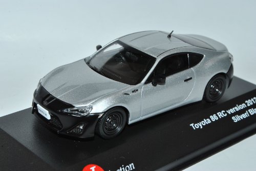 IXO T*o*y*o*t*a GT86 RC Version Coupe Silber Schwarz Ab 2012 1/43 J-Collection Modell Auto von IXO