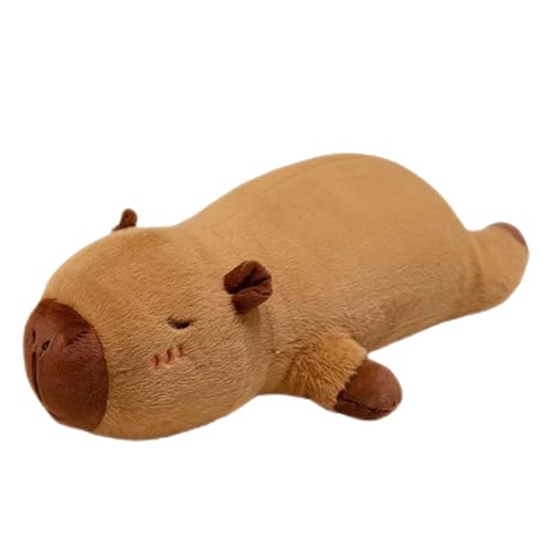 IXYHKB 50cm Capybara Plüschtier, Capybara Kuscheltier, Niedliche Capybara Plushies, Capybara Kuscheltier Kissen, Super Weiche Gefüllte Capybara Stofftier Plüsch Puppe für Kinder Home Deko von IXYHKB