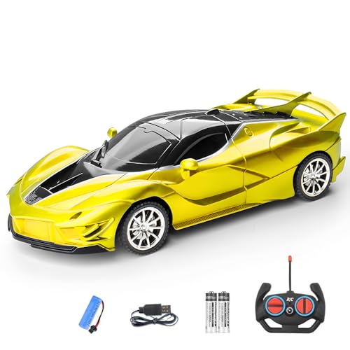 IXYHKB Ferngesteuertes Auto Kinder, 1/24 4WD Ferngesteuertes Auto, RC Drift Car, Spielzeug Auto Fernbedienung mit Akku, Ferngesteuertes Auto Geschenke für Jungen Mädchen ab 4+ Jahre von IXYHKB