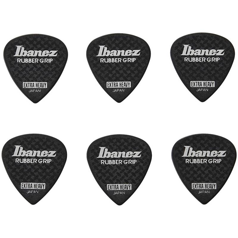 Ibanez Grip Wizard Rubber Grip Black 1,2mm X-Heavy Plektrum von Ibanez