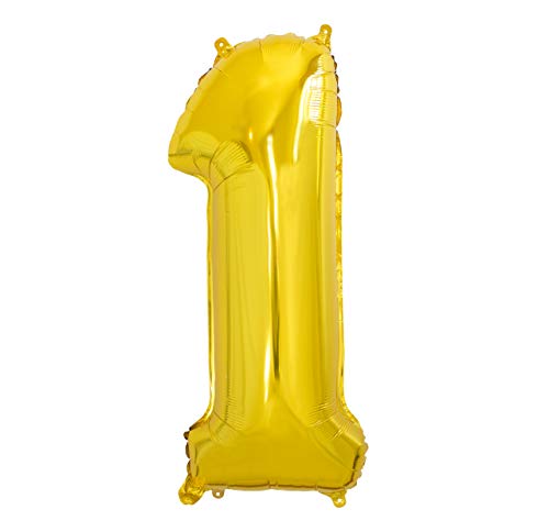 Luftballon Zahl 1 Gold.Riesige Goldene Zahlenballons Geburtstagsfeiern Geburtstag Hochzeit Jubiläum Party Dekoration Große Größe 70cm mit Zubehör zum Aufblasen von Luft oder Helium Luftballon Zahl 1 Gold.Riesige Goldene Zahlenballons Geburtstagsfeiern Geburtstag Hochzeit Jubiläum Party Dekoration Große Größe 70cm mit Zubehör zum Aufblasen von Luft oder Helium von Ibera