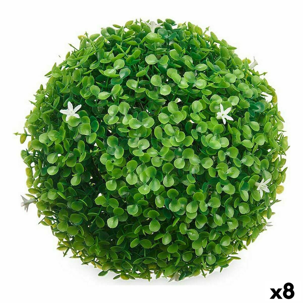 Dekorative Pflanze Ibergarden 555 Plastikblumen Blumen Ball 22 x 22 x 22 cm (8 Einheiten) von Ibergarden