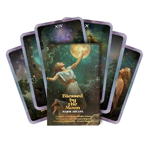 Blessed by The Moon Tarot - 22 Major Arcana - English | German | French | Italian von Ibiza